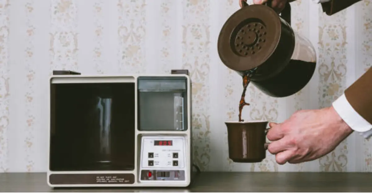 vintage coffee maker