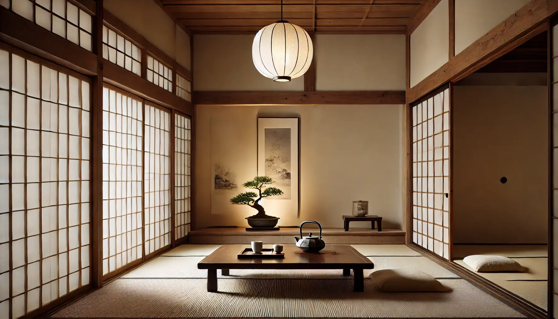 A Japanese-Style Room: 